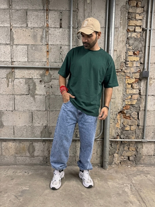 Jean Baggy Bota Puño